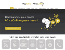 Tablet Screenshot of iwayafrica.net