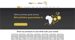 Desktop Screenshot of iwayafrica.com